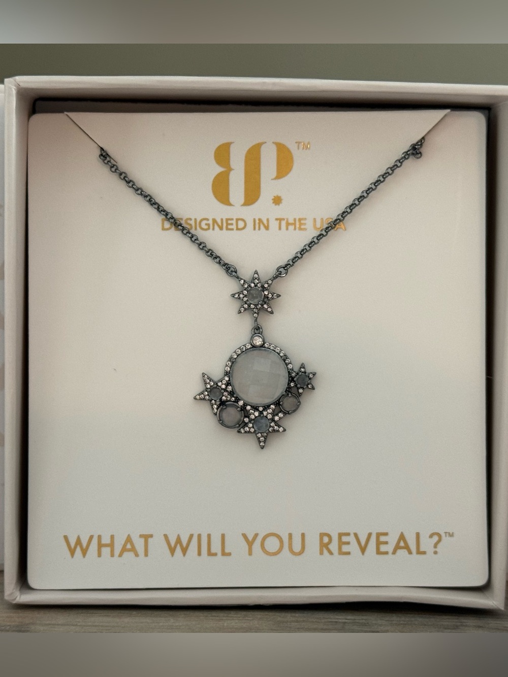 Bomb Party Halo Necklace “Threads of Devotion” Brand New!
